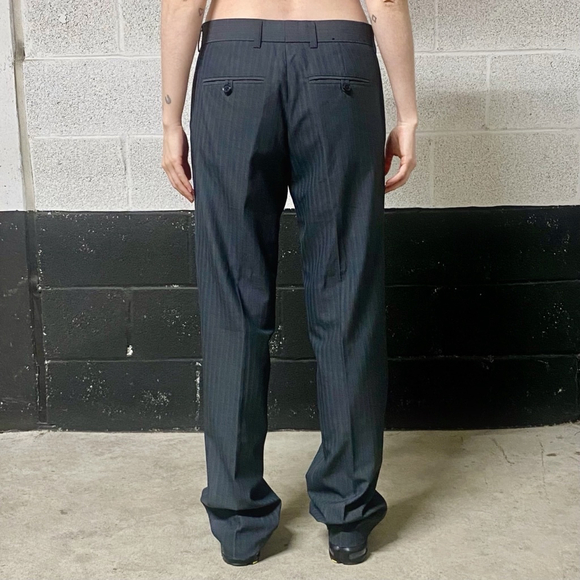 RW&CO Navy Straight Leg Menswear Dress Pants Size 30 - Picture 2 of 6